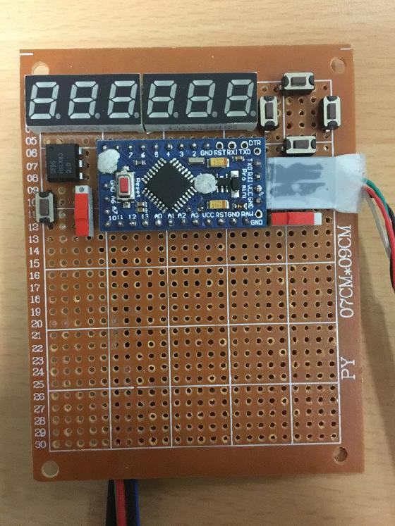 Raquette de commande Arduino (1/2)