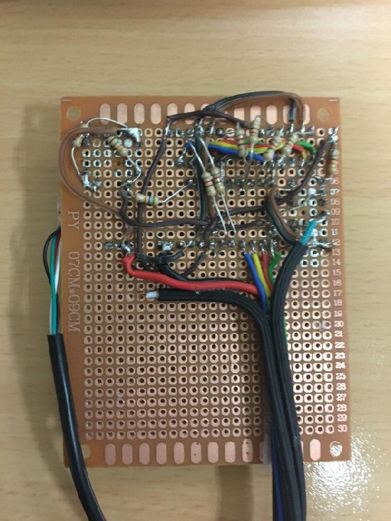 Raquette de commande Arduino (1/2)