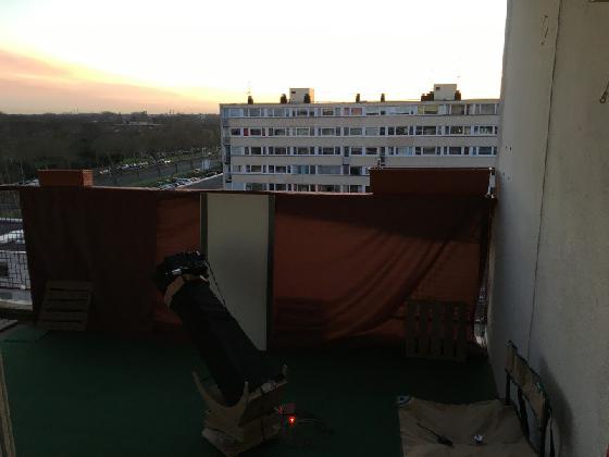 Mon site photo! (3 projecteurs de 250w en face).