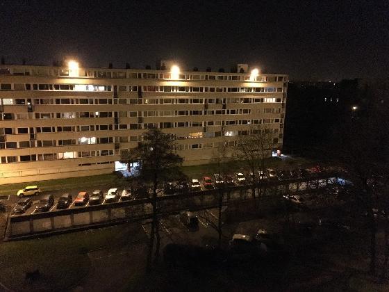 La vue depuis mon balcon... ;-(