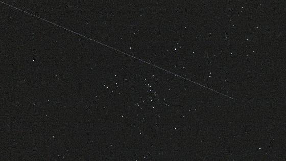 M48 et un satellite! M48 et un satellite!