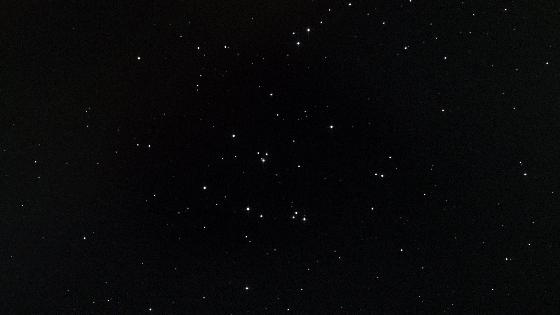 M44 au Strock sous la Lune! M44 au Strock sous la Lune!