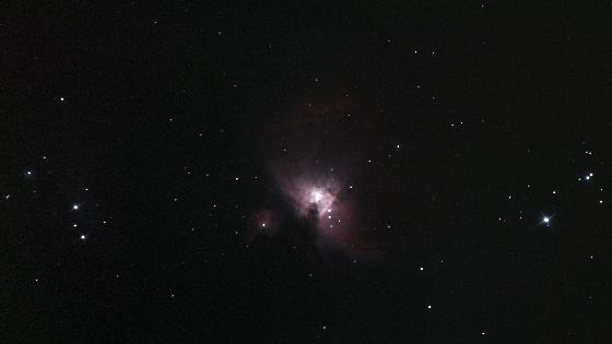 M42 au Strock sous la Lune!