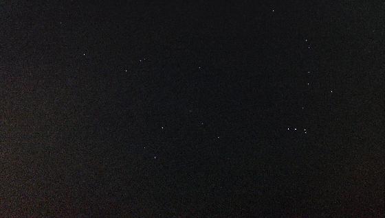 M104 noyée dans les nuages!