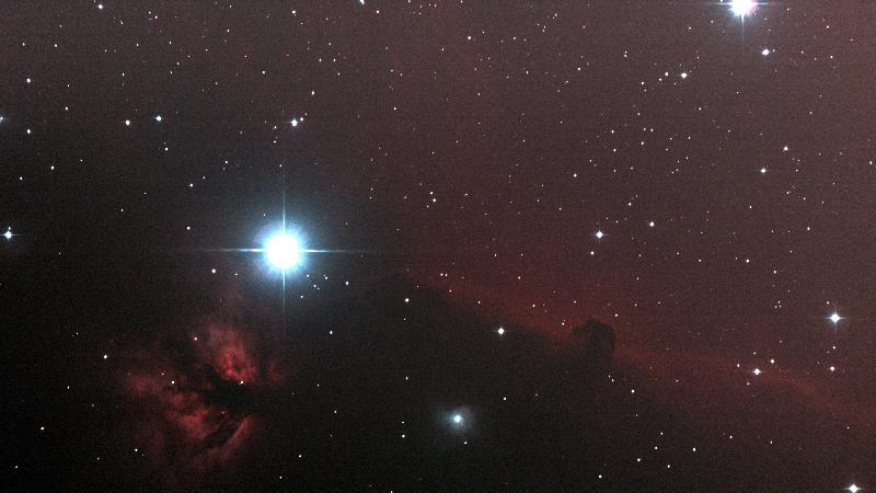 Ic434 et NGC 2024 au Strock Ic434 et NGC 2024 au Strock