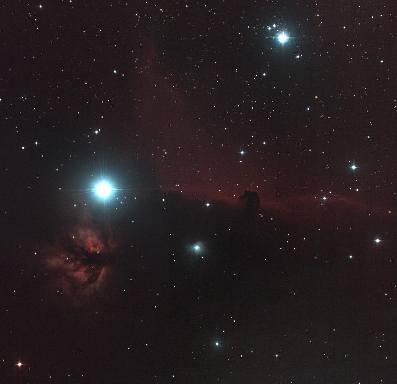 Ic434 et NGC2024 au photoStrock Ic434 et NGC2024 au photoStrock