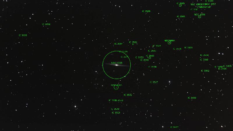 ngc4565 - galaxie de l'aiguille - a7s - plate solving ngc4565 - galaxie de l'aiguille - a7s - plate solving