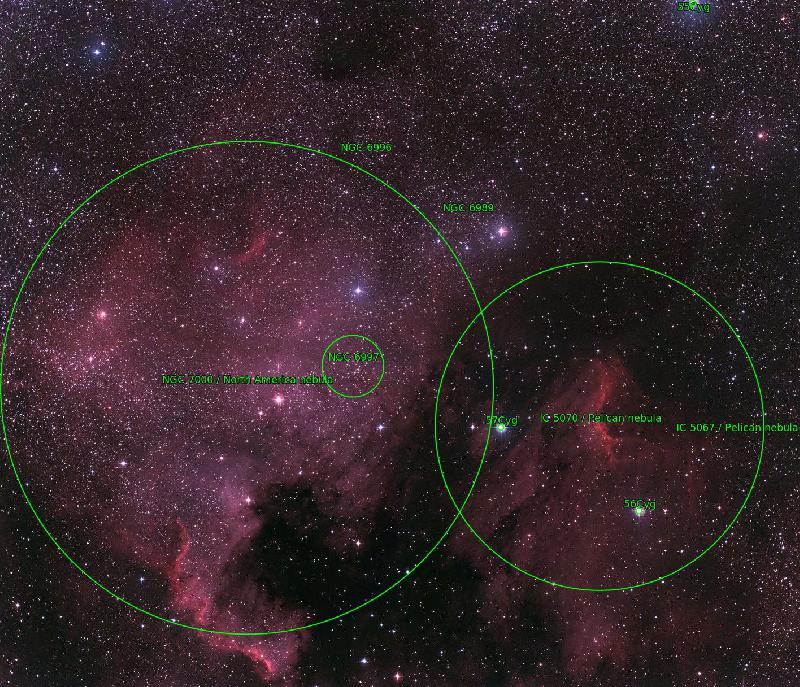IC5070 Pélican - NGC7000 North America - plate solving IC5070 Pélican - NGC7000 North America - plate solving