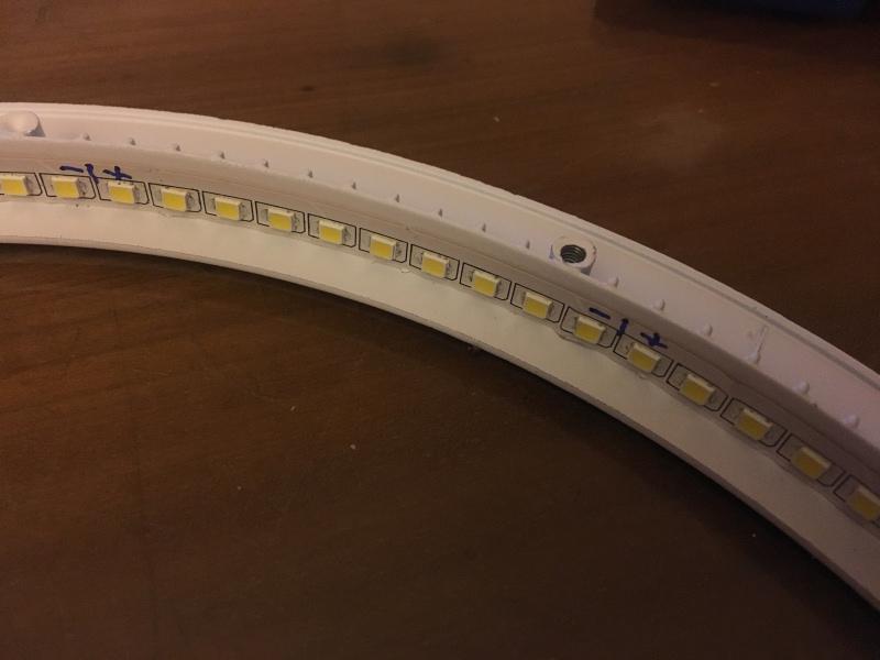transformation de plafonnier à led en boite à flats 1 transformation de plafonnier à led en boite à flats 1