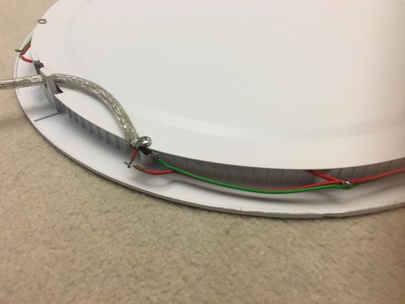 transformation de plafonnier à led en boite à flats2
