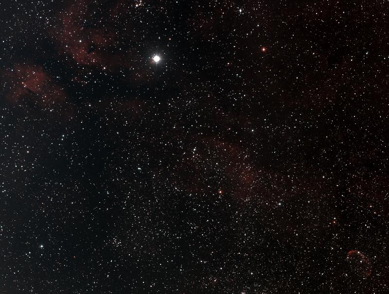 la Nébuleuse du Croissant et Gamma Cygni Nébula au photoStrock