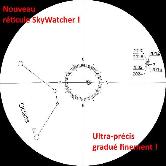 réticule skywatcher