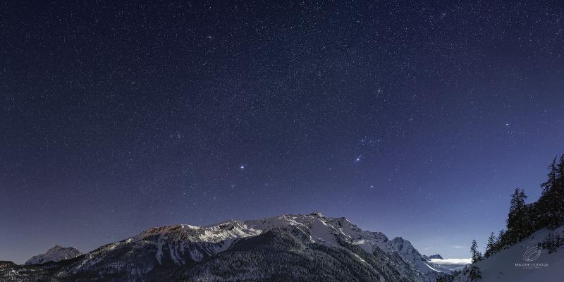 Ciel d'hiver dans le Parc National des Ecrins Ciel d'hiver dans le Parc National des Ecrins