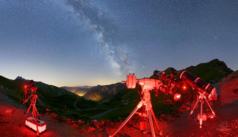 Astrophotographie au Col Agnel Astrophotographie au Col Agnel