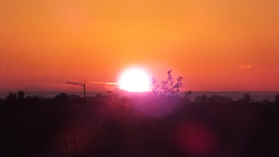 Matin de feu