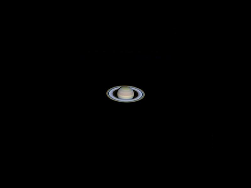 saturne bleuté