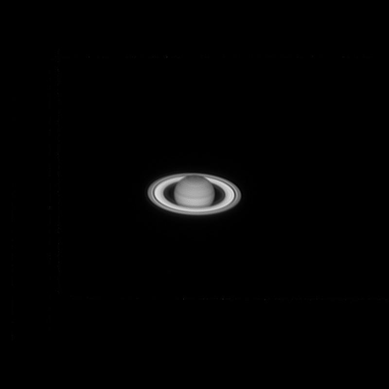 saturne infra rouge