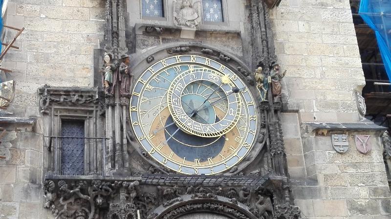 Horloge astronomique à PRAGUE Horloge astronomique à PRAGUE