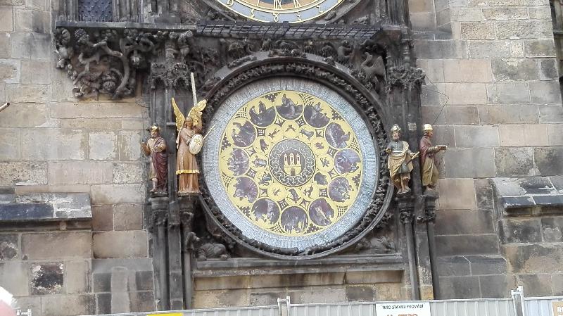 Horloge astronomique à PRAGUE - 2 Horloge astronomique à PRAGUE - 2