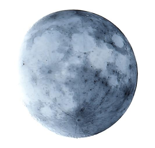 Pleine lune en négatif Pleine lune en négatif