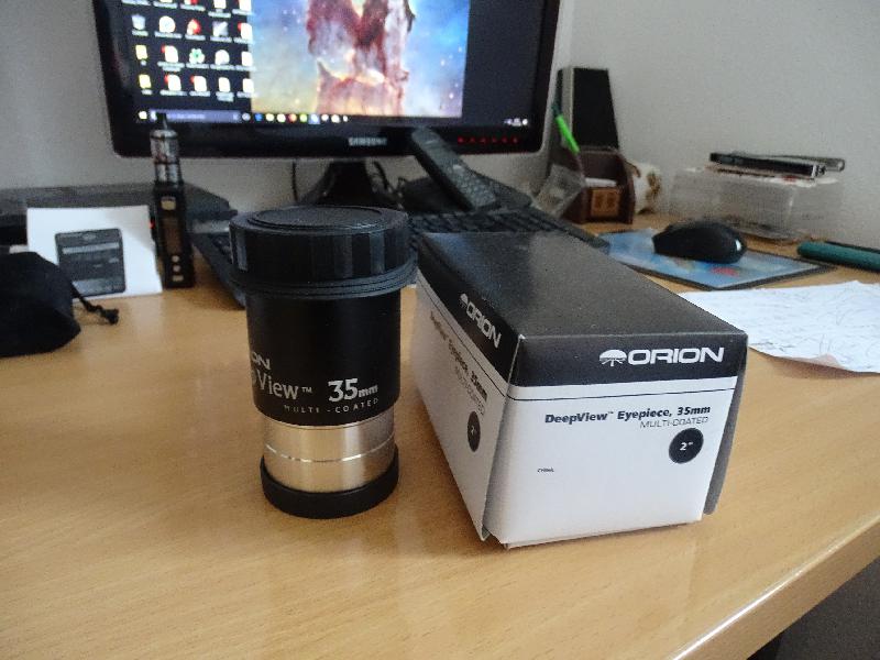 oculaire Orion Deep View 35mm en 50.8mm