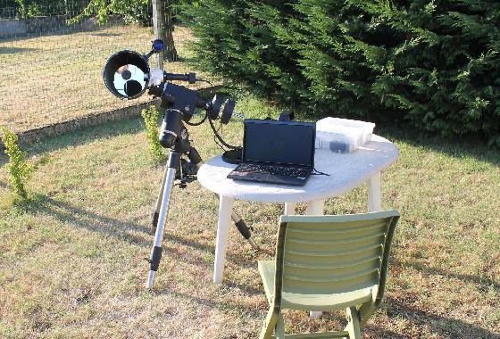 Mon setup pour la photo plnétaire