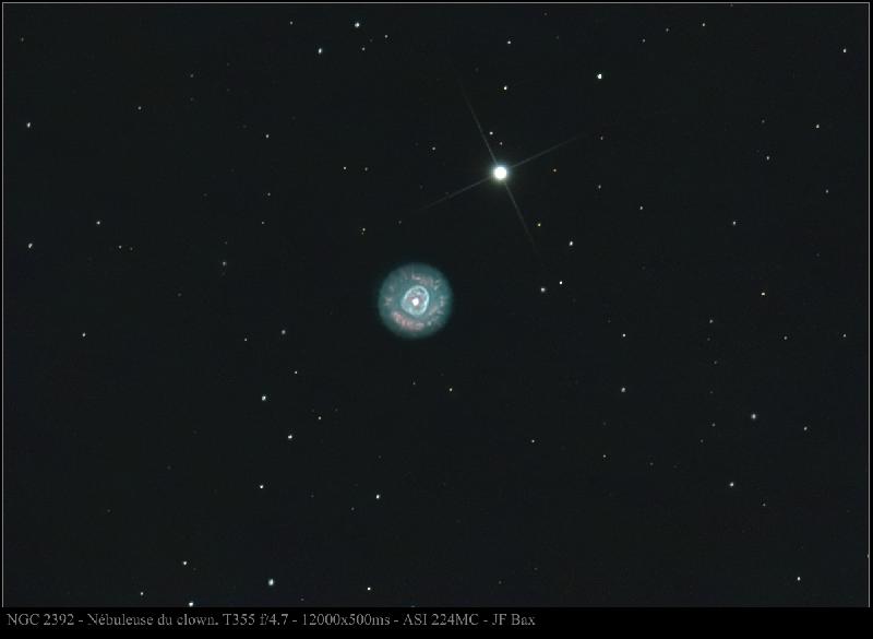 NGC 2392 - clown nebula NGC 2392 - clown nebula