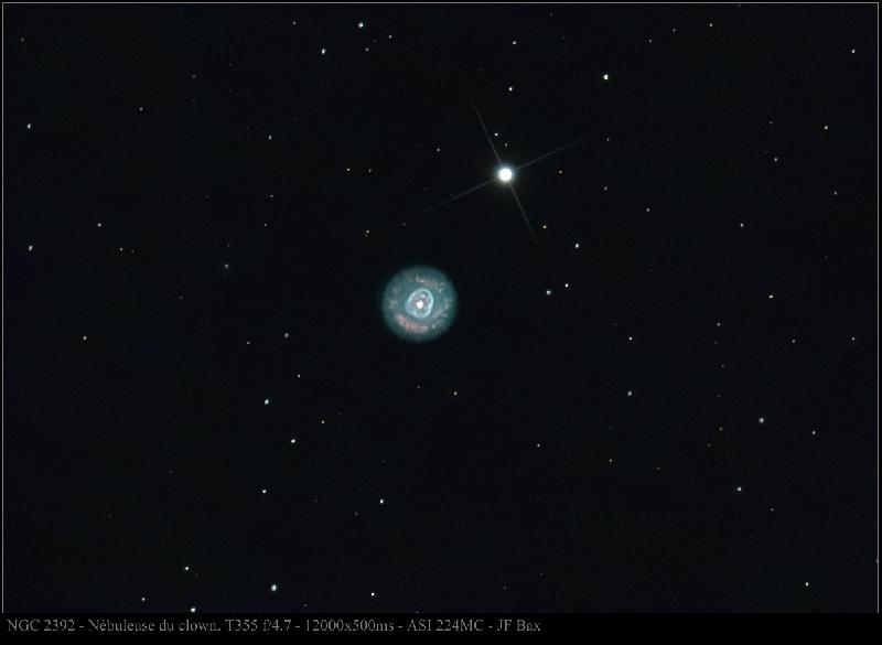 NGC 2392 clown nebula