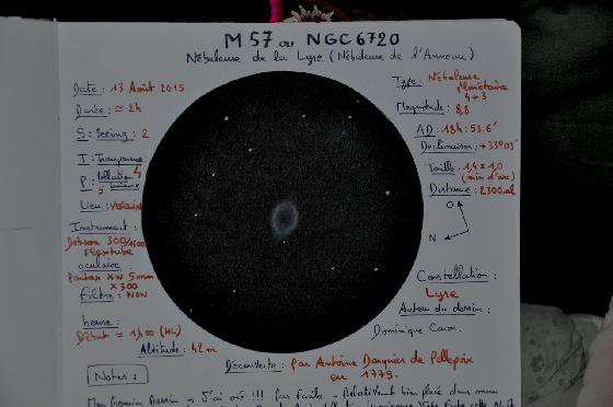 M 57 Mon premier Dessin