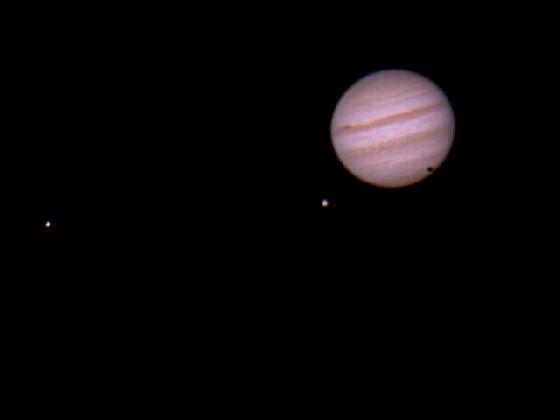Ganymède éclipse Jupiter