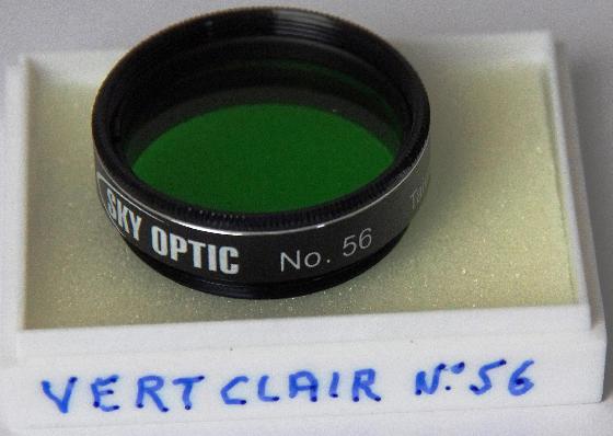 FILTRE sky optic N° 56 VERT CLAIR FILTRE sky optic N° 56 VERT CLAIR