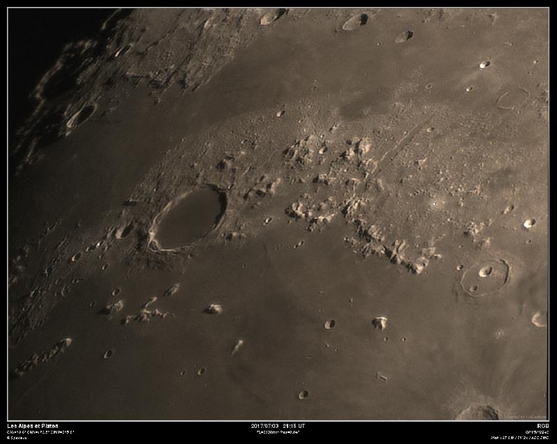 Les Alpes, le 3 juillet 2017