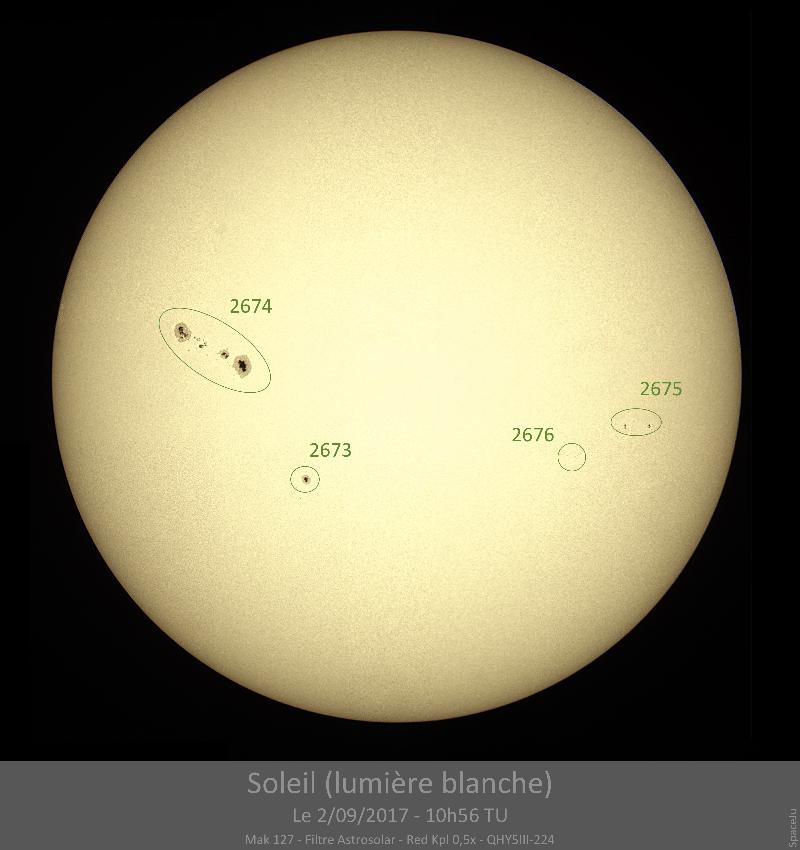 20170902 - Soleil commentaires 20170902 - Soleil commentaires