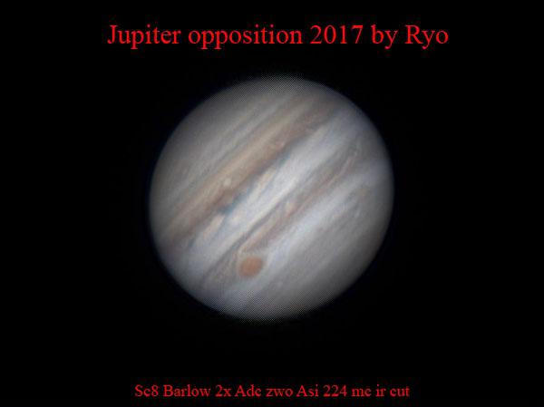 Jupiter du 09/04/2017