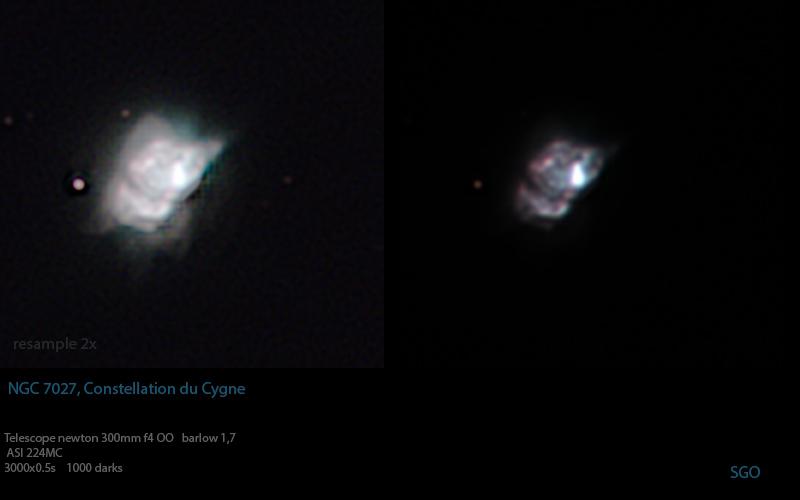 gros plan ngc 7027 gros plan ngc 7027