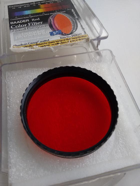filtre Baader Red Color filtre Baader Red Color
