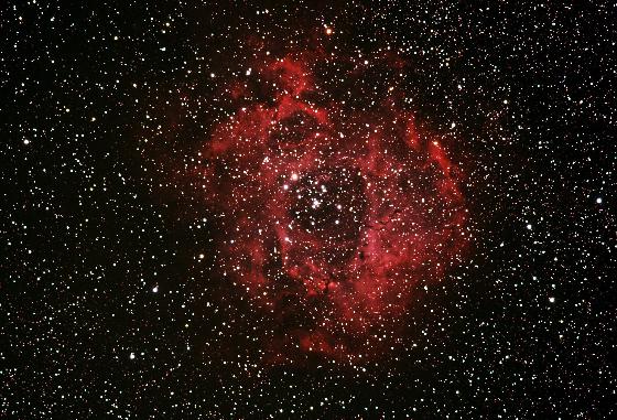 NEBULEUSE DE LA ROSETTE couleur NEBULEUSE DE LA ROSETTE couleur