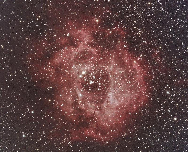 NEBULEUSE DE LA ROSETTE NEBULEUSE DE LA ROSETTE