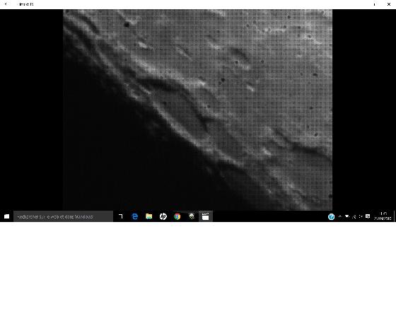 Effet grille sur capture