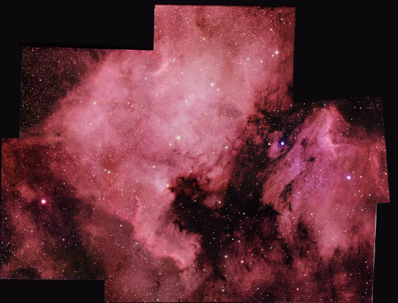 NGC 7000 et IC 5070 NGC 7000 et IC 5070