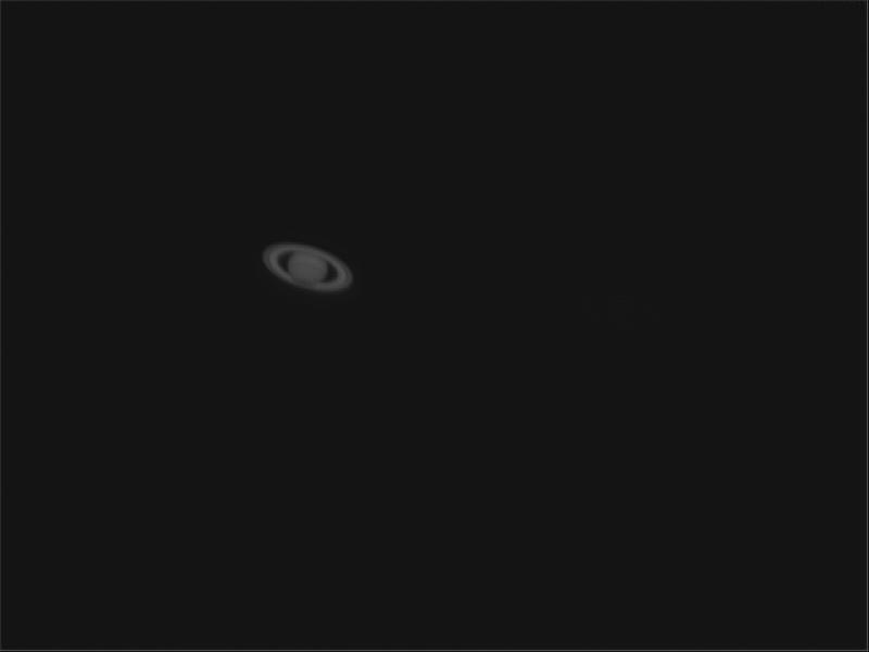 saturne à la lunette 80ed