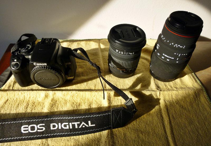 Lot Canon 400D avec 2 objectifs / Etat Neuf Lot Canon 400D avec 2 objectifs / Etat Neuf
