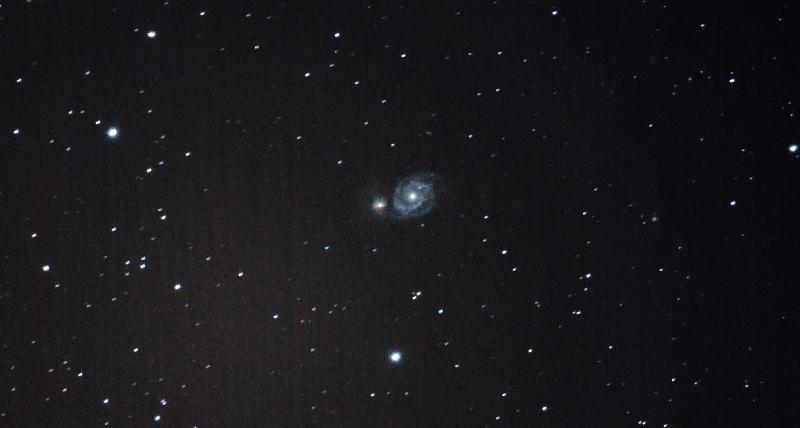 m51, ça progresse