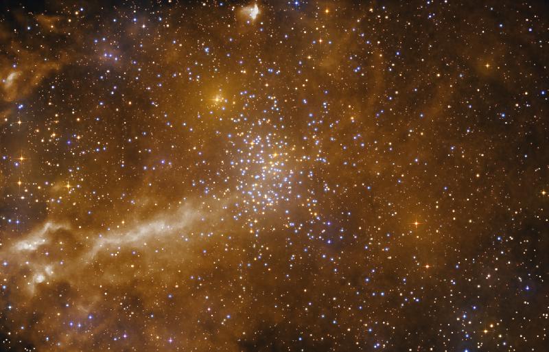 ngc 3532 Wishing Well Cluster 