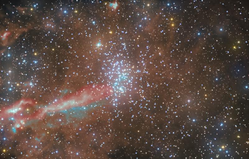 ngc 3532 Wishing Well Cluster