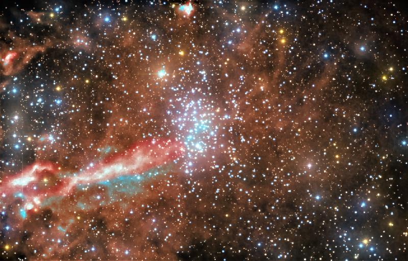 ngc 3532 Wishing Well Cluster