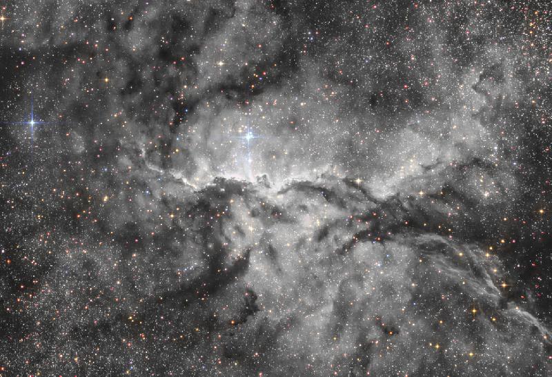 NGC 6188 Fighting Dragons dans l'Autel