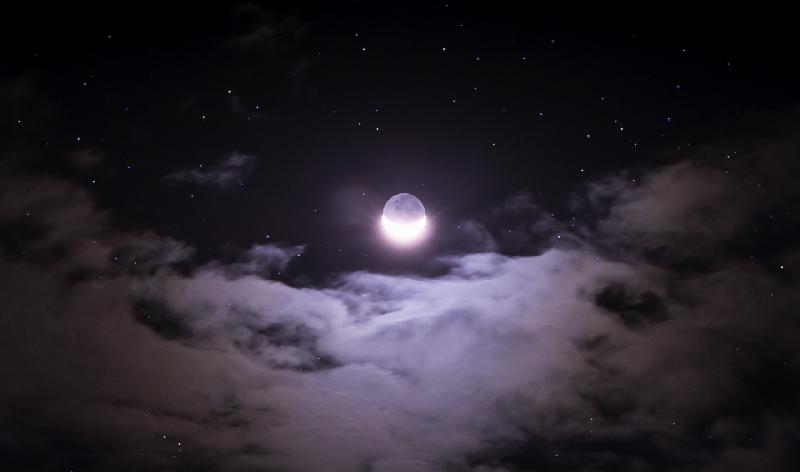 Lune cendrée 26 août 2017 Lune cendrée 26 août 2017