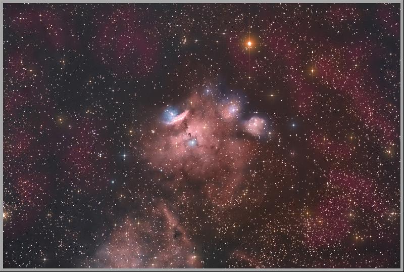NGC 6559 - IC 4685 Néb dans le Sagittaire NGC 6559 - IC 4685 Néb dans le Sagittaire