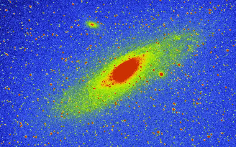 m31 fausse couleur m31 fausse couleur
